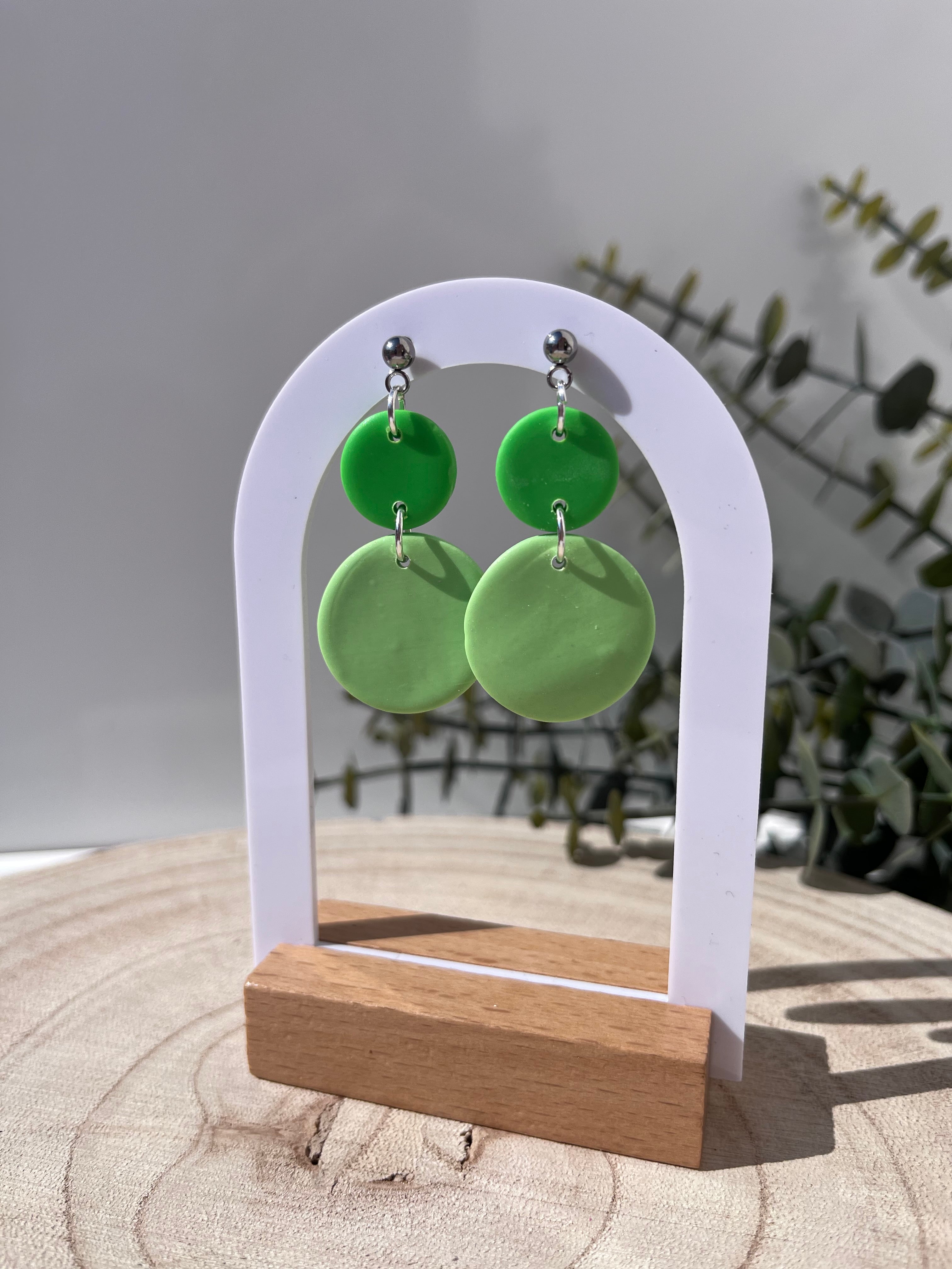 Triángulo Doble moon menta