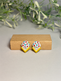 MINI CONFETTI LIMÓN - Mini Stud Confetti Multicolor amarillo